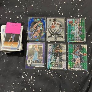 Memphis Grizzlies NBA Card Lot